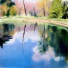 Blue Sky in the Water