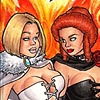 Artist Proof; White Queen, Black Queen