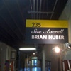 Studio Construction: May 1st 2010 Open Studios - We get a sign - but no door yet !