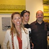 Bain, Jon and Nick at the Studio opening 