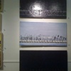 New work "Sawgrass" displayed at May 1st 2010 Open Studios in the new studio space