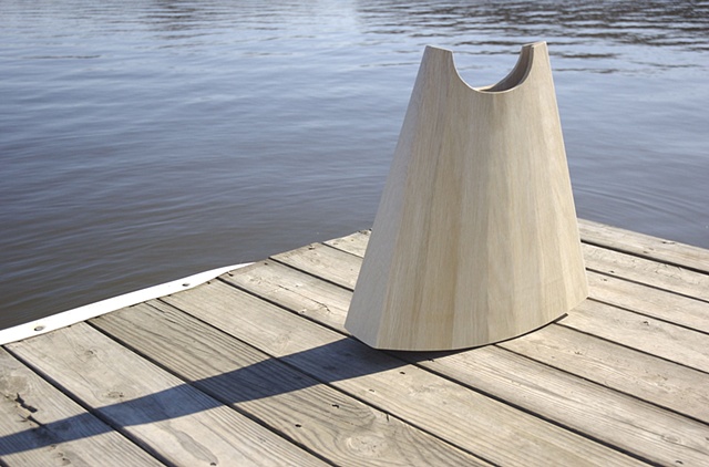 White Oak Staved Vessel