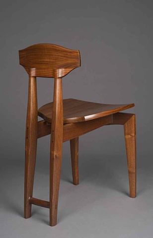 walnut chair