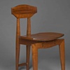 walnut chair