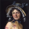 Portrait of Madame Pierce Seriziat (Sister of Madame David), Restored                                                            