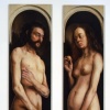Adam & Eve, Restored (Falling Fig Leaves), Restored   