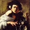 A Boy Bitten by a Lizard, Restored   