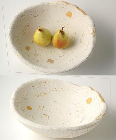 concrete bowl or concrete bird bath