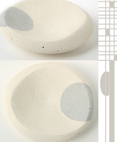 multi-purpose white concrete plate