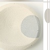 Gray Circle White Circle Concrete Plate
