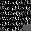 Alphabet wallpaper (black)
Prototype