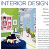 Feature on the mural I created for the  Interior Design show
Style at Home magazine