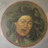 self-portrait as caravaggio as medusa