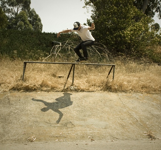  team rider micah mattson ripping another secret spot.