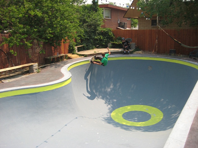 mike frontside with coping