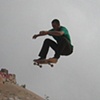 mike going off the lip