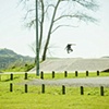 micah going frontside