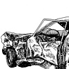 Crashed Car