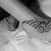 dotwork om foot