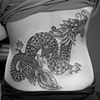 dotwork dragon