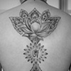 lotus / dotwork om