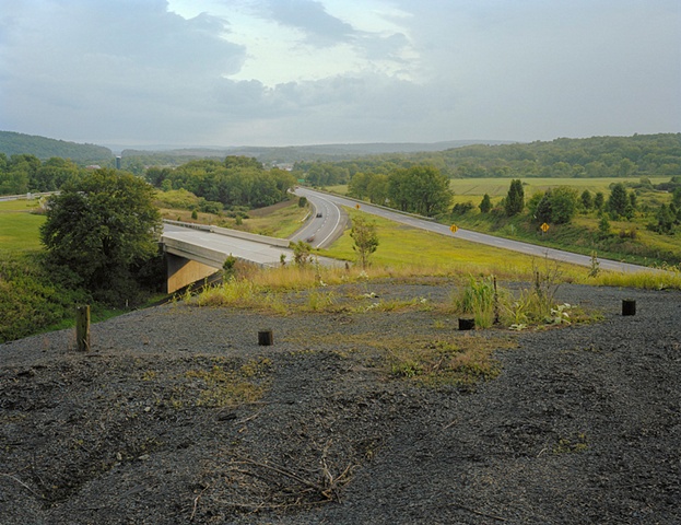 Remnants of a Billboard Intersection of Route 209 and US 33