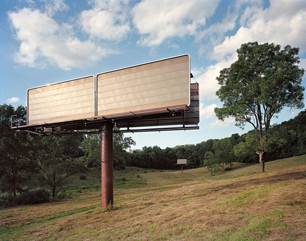 Billboards in a Field Remnants from a Suspended Bypass