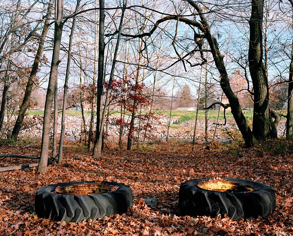 Tires near Brodhead Creek, Stroudsburg, PA