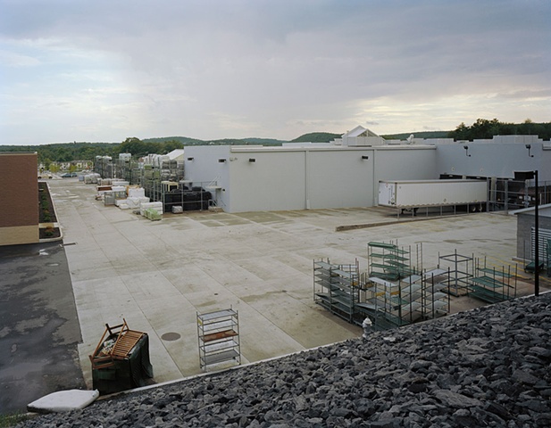 Parking Lot (Storm Clouds)