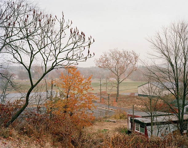 Parking Lot (Two Abandoned Trailers)