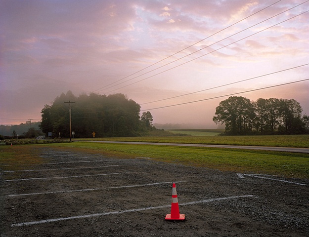 Parking Lot (Morning Fog)