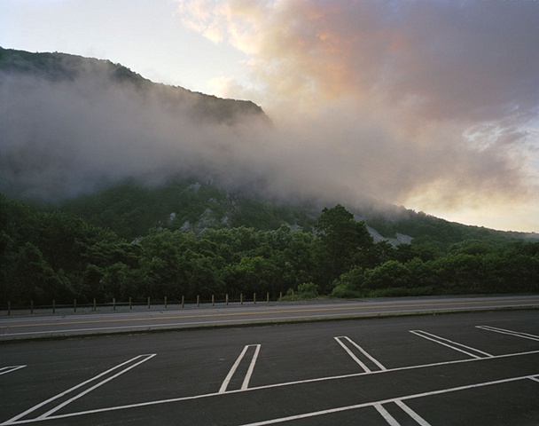 mount tammany through fog