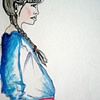 Blue Cherry Girl