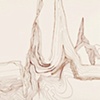 Hi Fi: Untitled 5 (brown on cream)