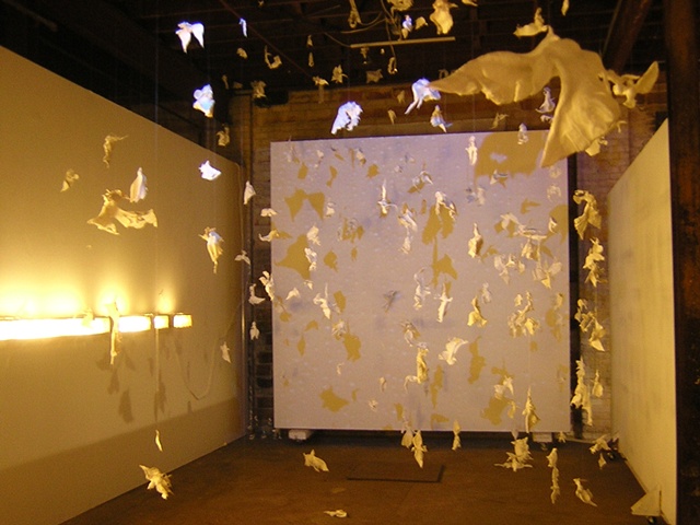 Falling Bird Installation