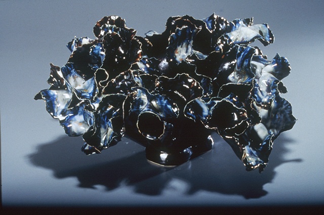 Blue Rosette