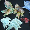 Wall hanging fish collection