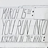 You tell people you're working really hard on things these days (detail)