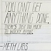 You tell people you're working really hard on things these days (detail)
