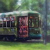 Saint Charles Streetcar in the Early Morning