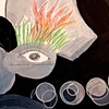 Sacred Origins - detail of work in progress 4