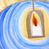 Sacred Origins - detail of work in progress 2