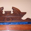 detal Hall Tree Pediment