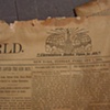 Old News Papers Used as Insulation 1893