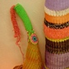 This is a random collection of mini-soft sculptures and mock-ups from the studio.