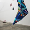 This was taken at "Did You See Heaven: Spectra" at Peregrine Program.  My piece is in the foreground.