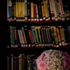 Library at dusk
