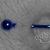 Double Sideways Navel (Belly Button) Custom Bent