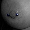 Female Nipple Piercings (Horizontal)