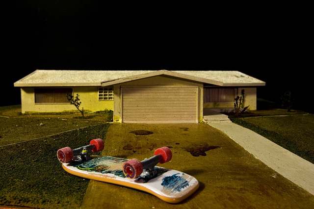 Skateboarding in the Driveway, 1988